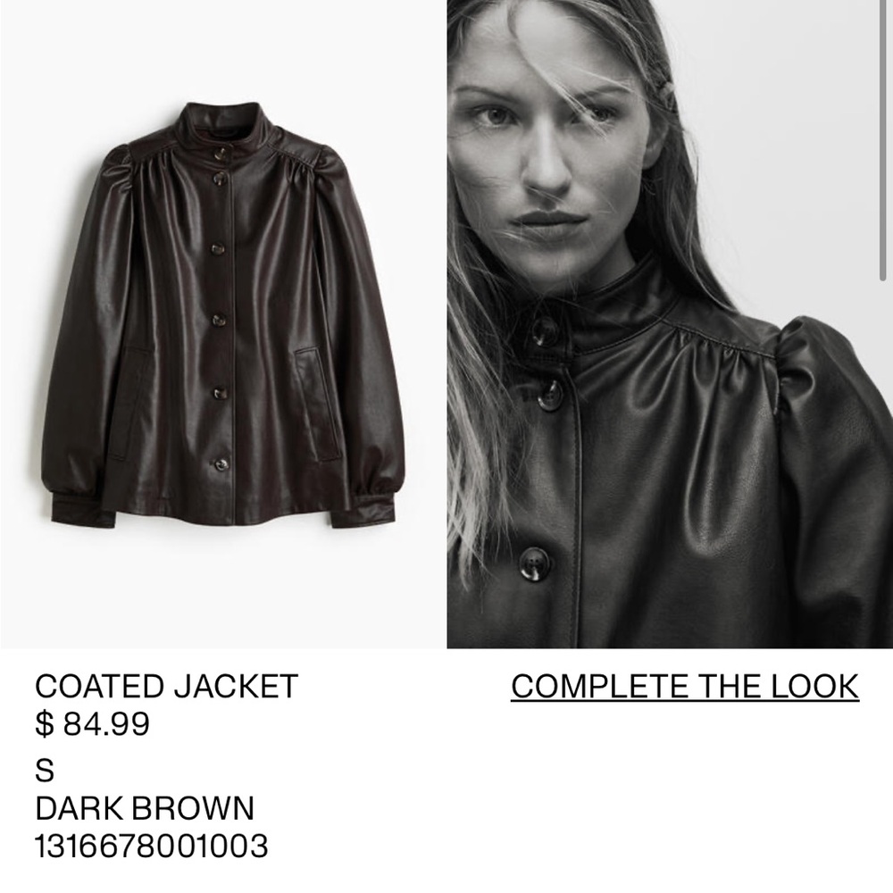 Viral H&M Faux Leather Jacket - Picture 10 of 13